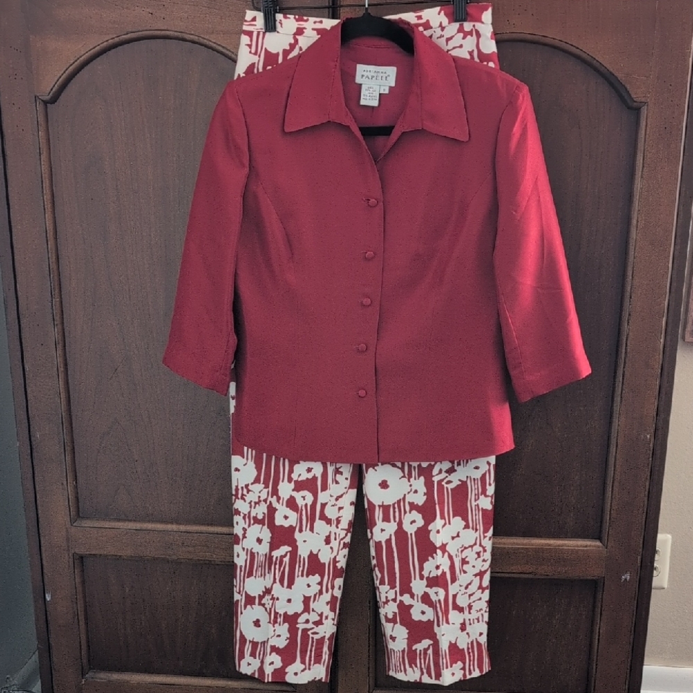 Silk Jacket & Trousers